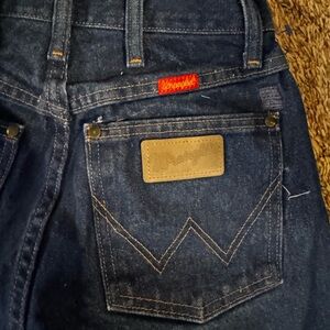 Wrangler  Dark Blue Relaxed Jeans